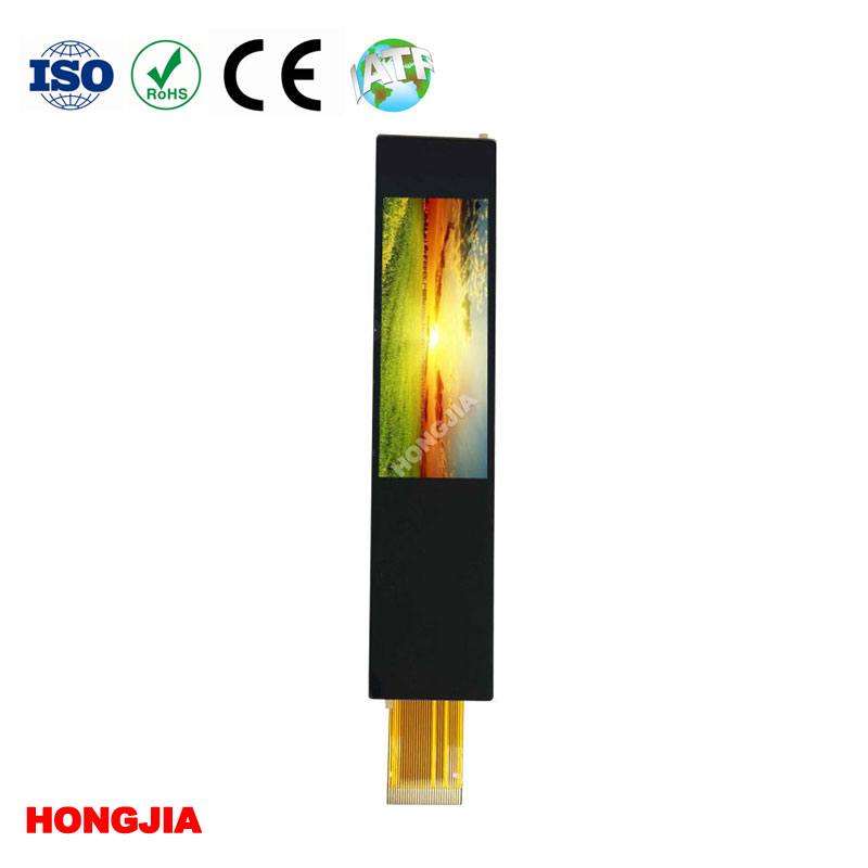 2,3 hüvelykes hosszú szalag LCD érintéssel