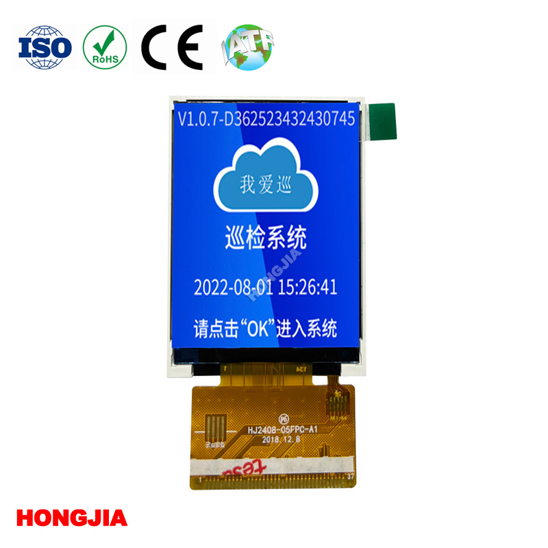 2,4 hüvelykes TFT LCD modul 37PIN IPS