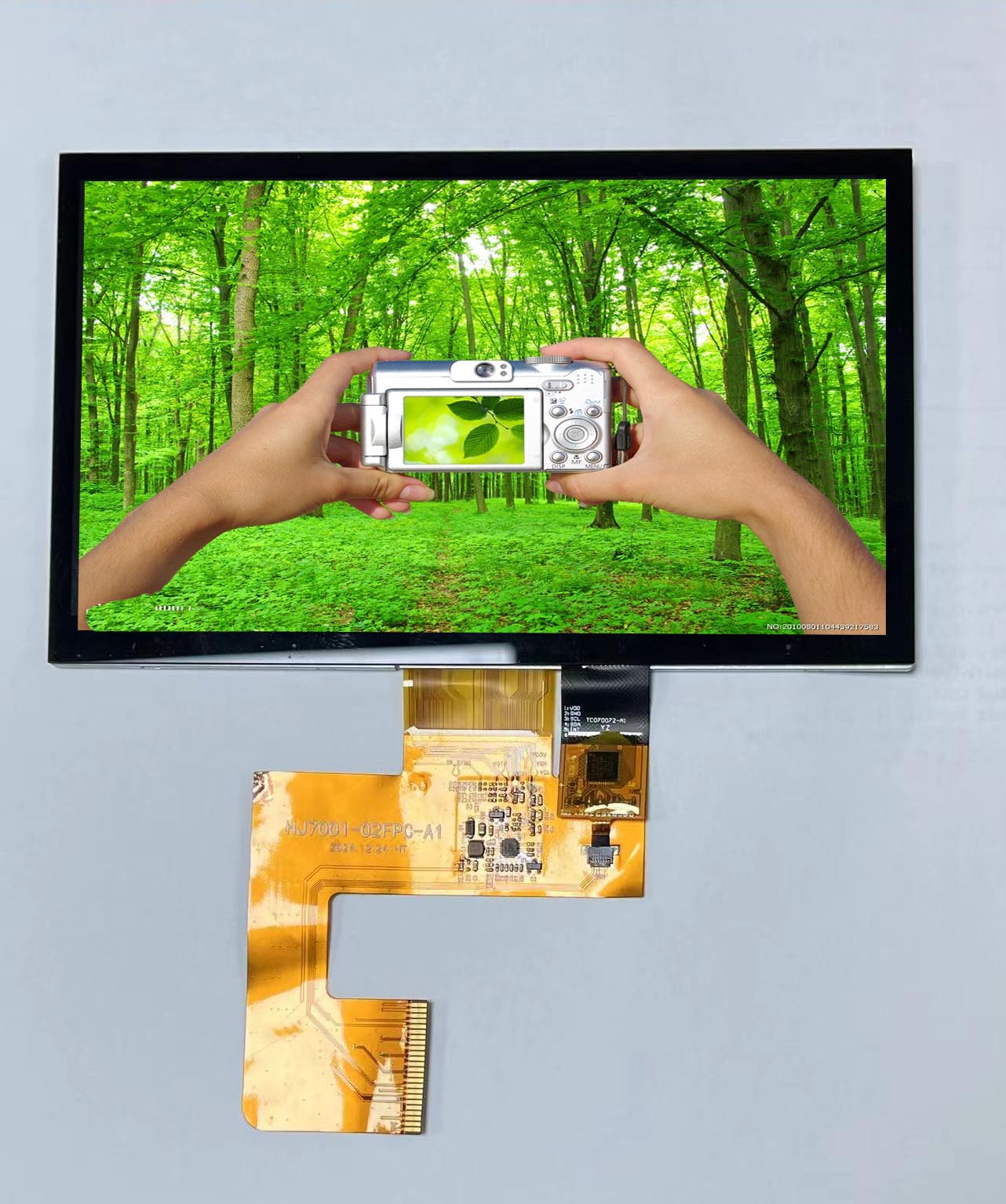 7,0 hüvelykes touch lcd 1024*600 felbontás MIPI interfész 2 csatorna