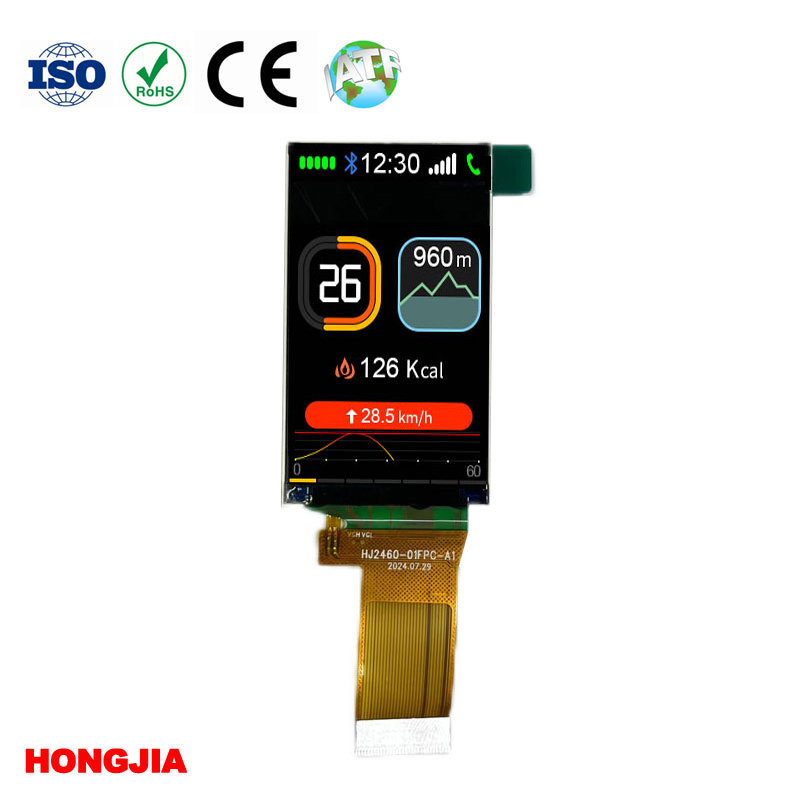 Megtörve a formát, megérkezett egy erőteljes, 2,35 hüvelykes, nagy felbontású TFT kijelző 272*480-as felbontással!