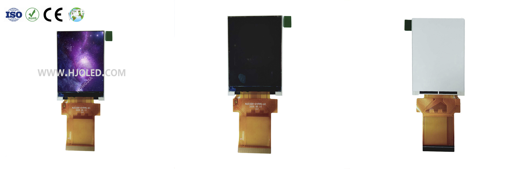 A 2,4 hüvelykes és 2,8 hüvelykes LCD-képernyők között a 2,2 hüvelykes 240*320-as LCD képernyő klasszikus méretű