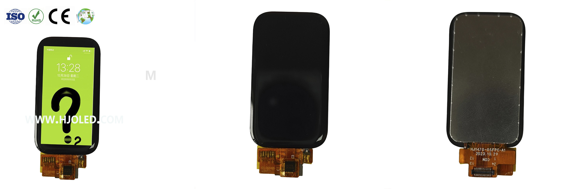 1,47 hüvelykes, sávos kijelző: 172 × 320 felbontás, SPI/MCU interfész támogatás – ideális választás kisméretű és hordozható eszközökhöz