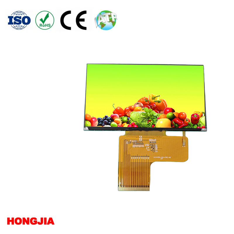 4,45 hüvelykes TFT LCD vízszintes képernyő 1920*1080 felbontással, LVDS interfésszel és magas, 120 Hz-es frissítési gyakorisággal