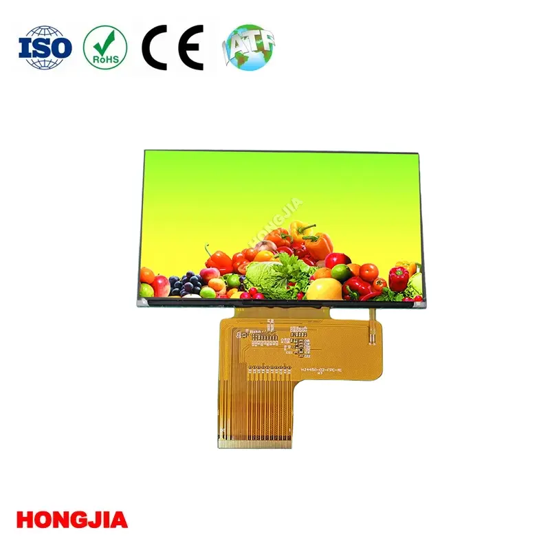 4,45 hüvelykes IPS kijelző 1920×1080 LVDS 120Hz
